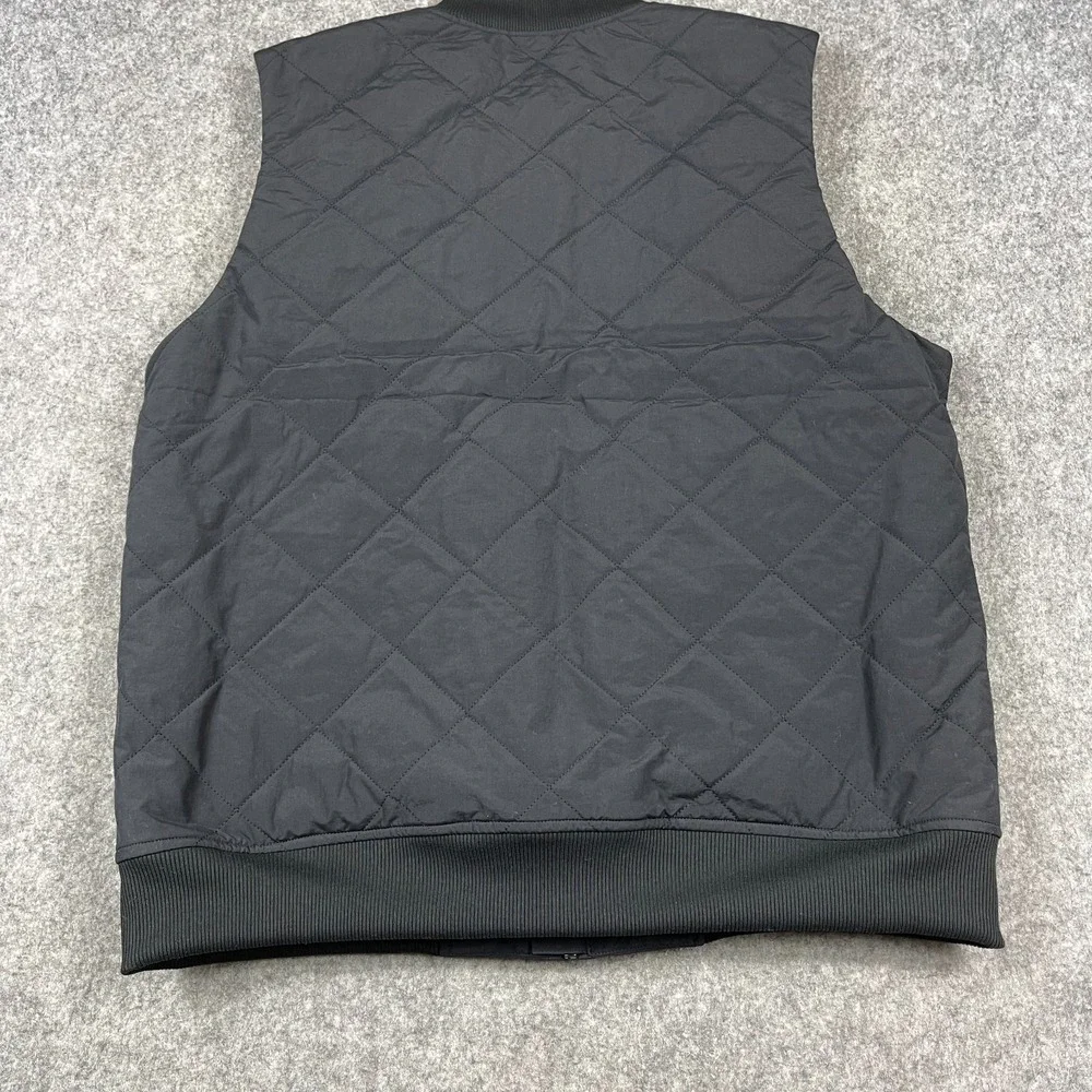 North Face‎ Cuchillo Insulated Vest Mens Medium Black Sherpa Lined NEW